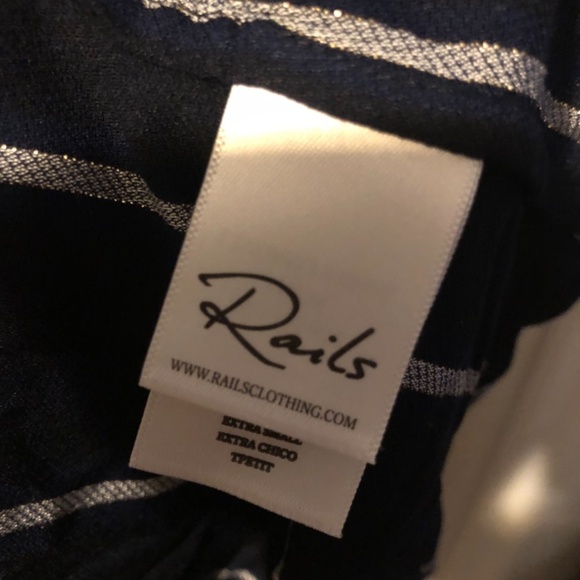 Rails pryia Livorno stripe wrap dress xs NWT Feminine - Picture 4 of 12